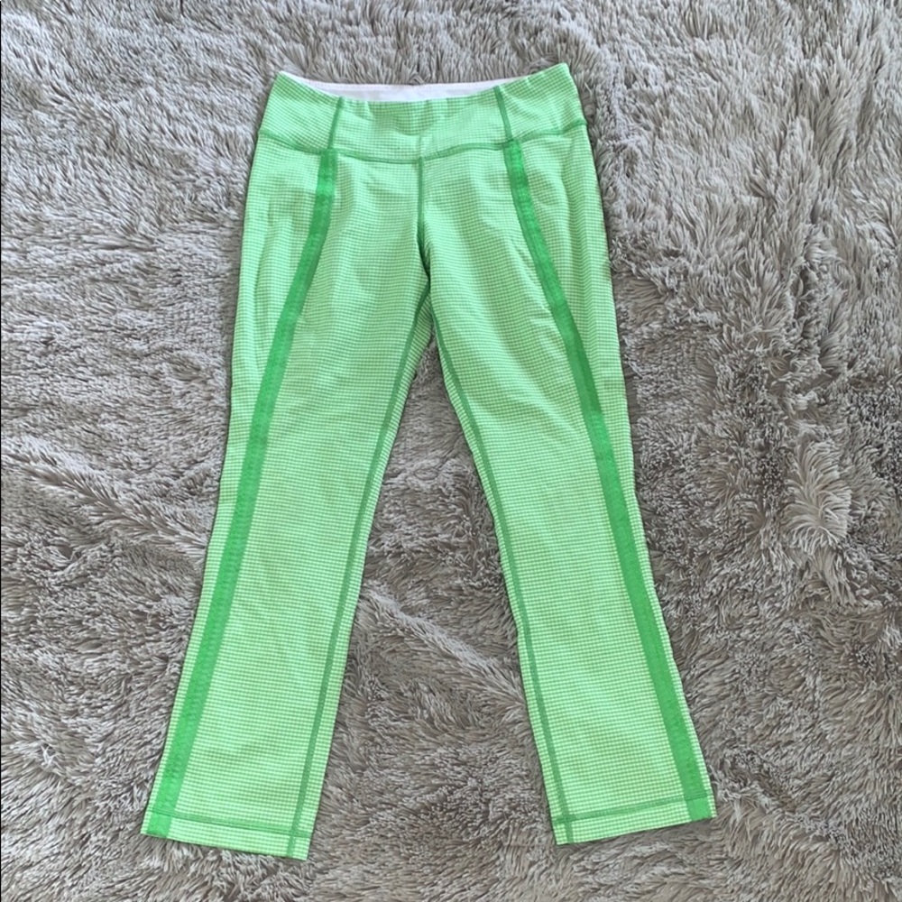 Lululemon plaid leggings